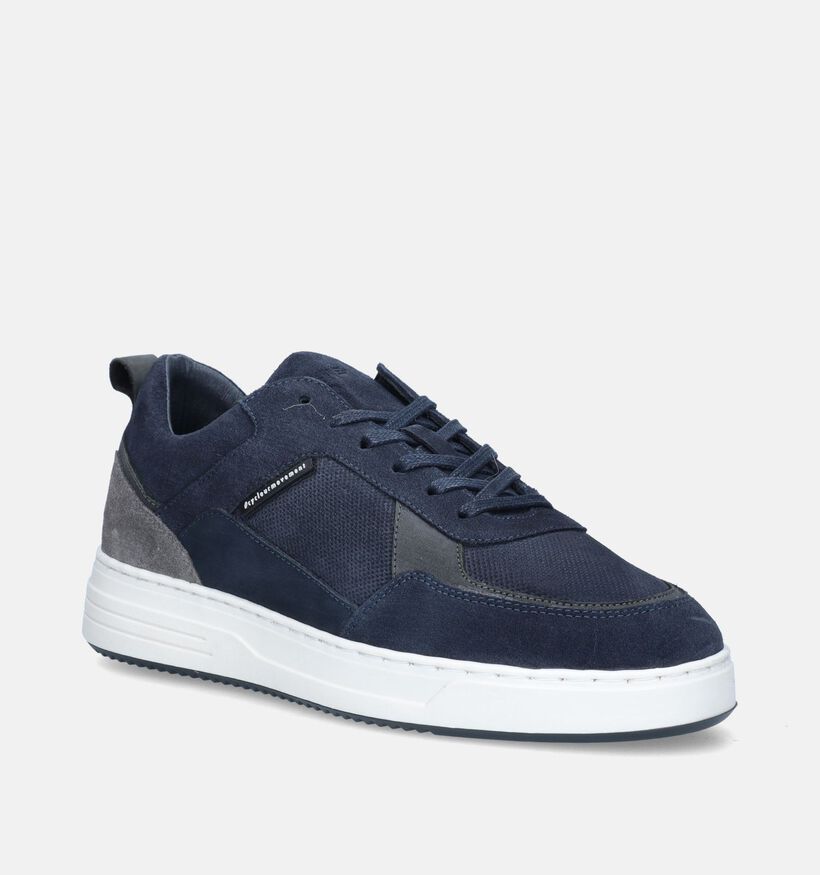Cycleur de Luxe Commuter Chaussures à lacets en Bleu pour hommes (348598) - pour semelles orthopédiques