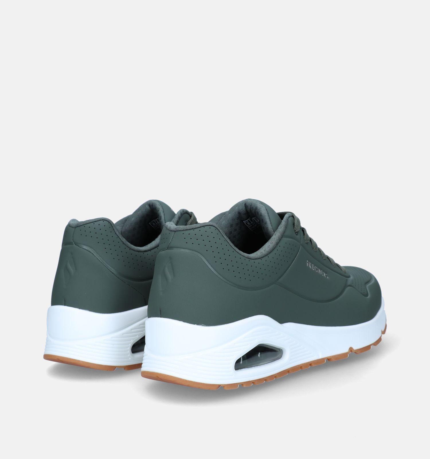 Skechers Uno Stand On Air Baskets en Vert Olive Hommes Baskets en ligne sur TORFS.BE