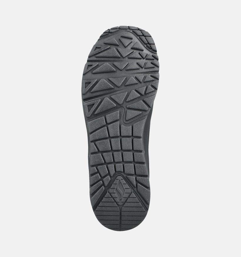 Skechers Uno Stand On Air Baskets basses en Noir pour hommes (377003)