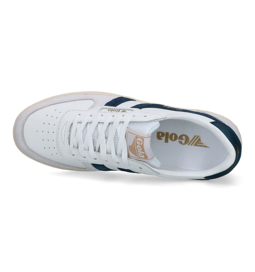 Gola Hawk Baskets en Blanc pour hommes (336345) - pour semelles orthopédiques