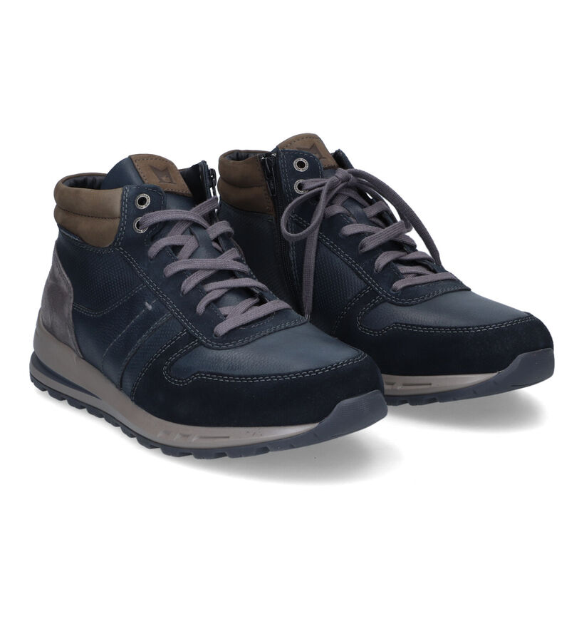 Mephisto Boran Bottines en Brun pour hommes (332462) - pour semelles orthopédiques