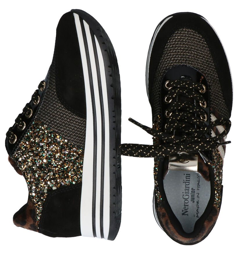 NeroGiardini Baskets basses en Noir en daim (297740)