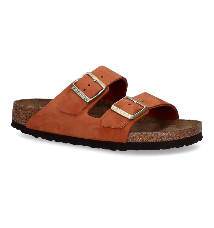 Birkenstock Arizona Paarse Slippers voor dames (322541)