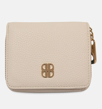 Porte-monnaie beige