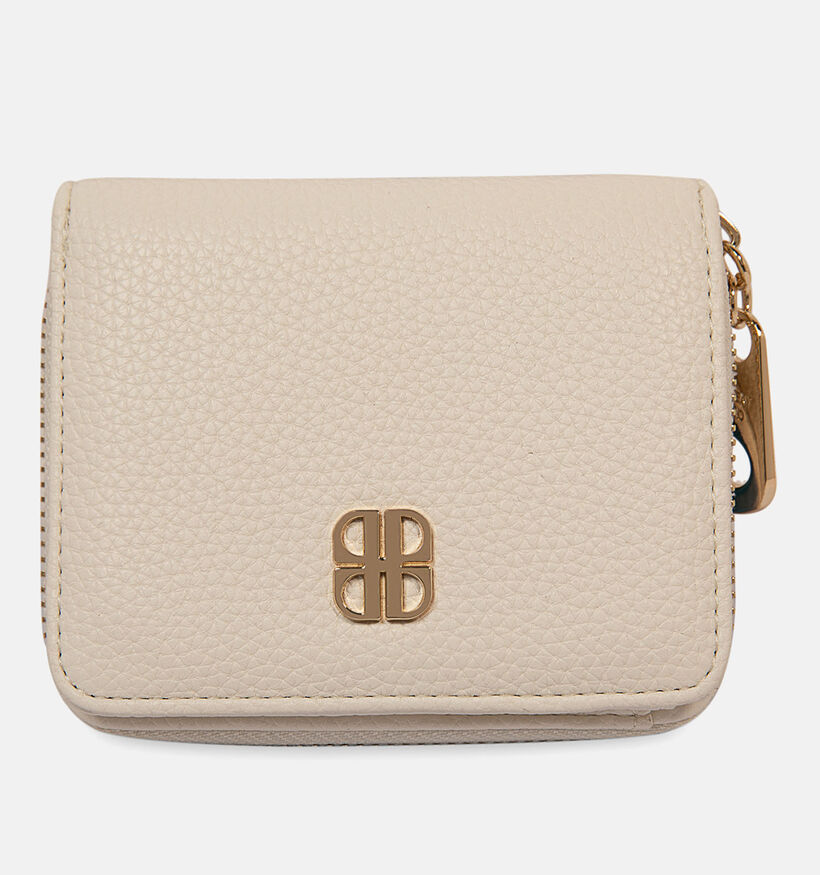 Laurent David Estee 007 Porte-monnaie zippé en Écru pour femmes (357974)