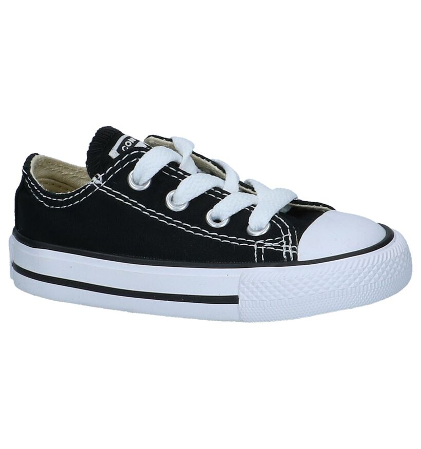 Converse Chuck Taylor All Star OX Baskets en Bleu en textile (266024)