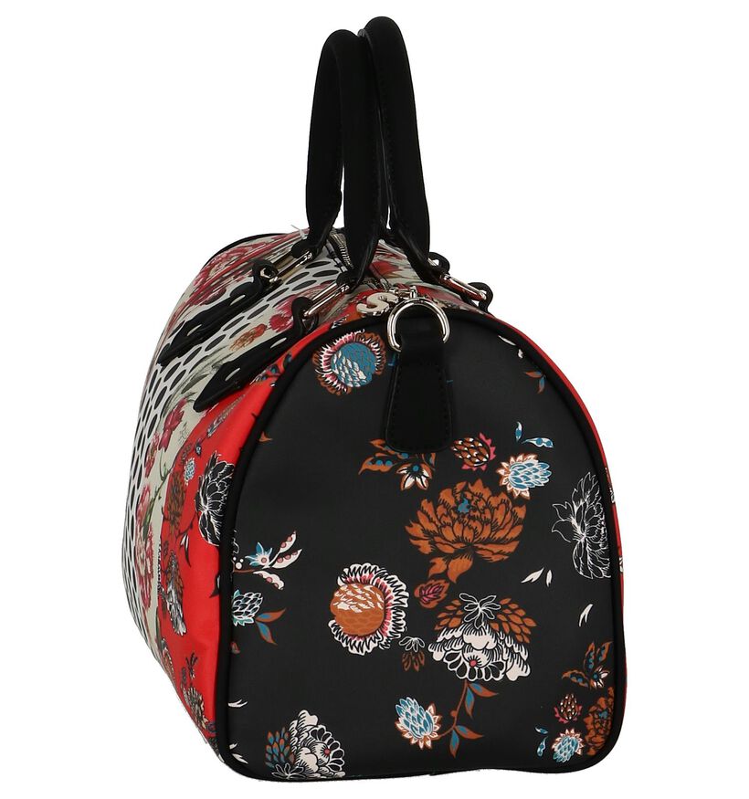 Multicolor Handtas Desigual met Bloemenprint, , pdp