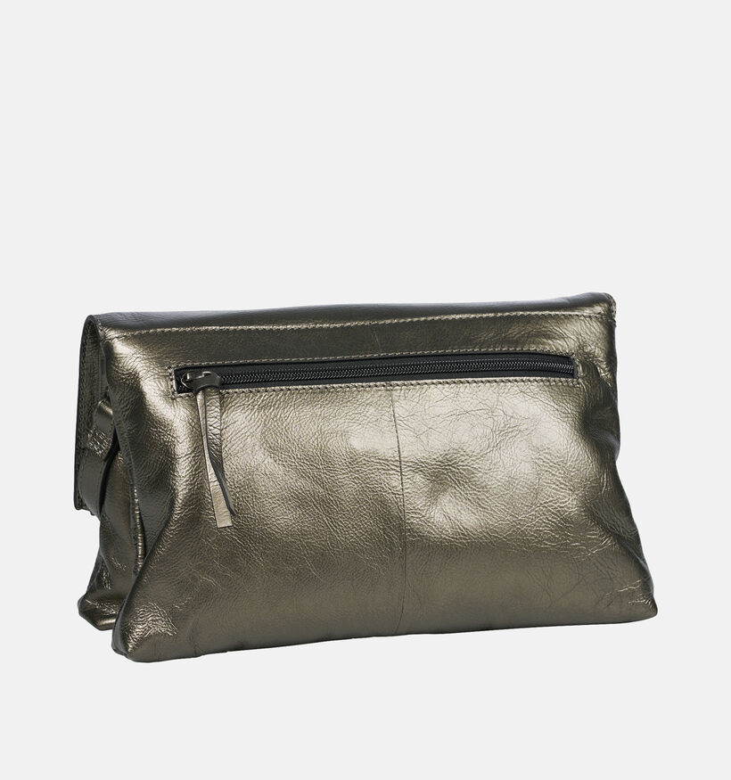 Burkely Creased Crystal Sac porté croisé en Argent pour femmes (363083)