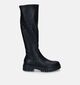 Poelman Bottes hautes en Noir pour femmes (332740)