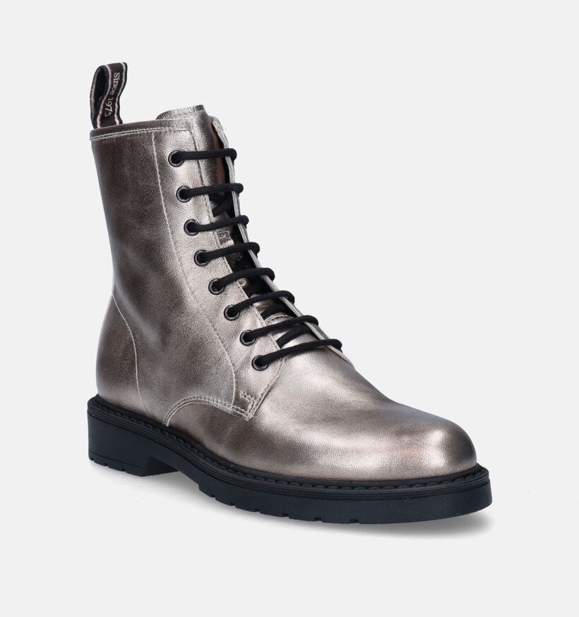 NeroGiardini Boots à lacets en Or pour femmes (347572) - pour semelles orthopédiques