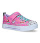 Skechers Twinkle Sparks Roze Sneakers voor meisjes (319542)