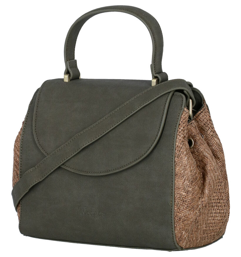 Woomen Dahlia Vegan Sac port&eacute; crois&eacute; en Noir en simili cuir (283113)