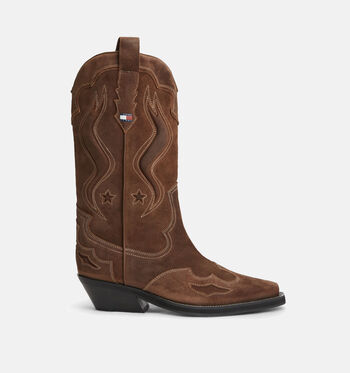 Tommy Hilfiger Laarzen Cognac