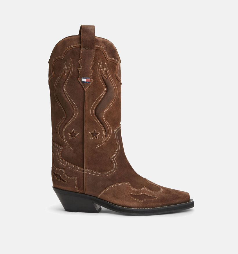 Tommy Hilfiger Archive Bottes de cowboy en Cognac pour femmes (374894)