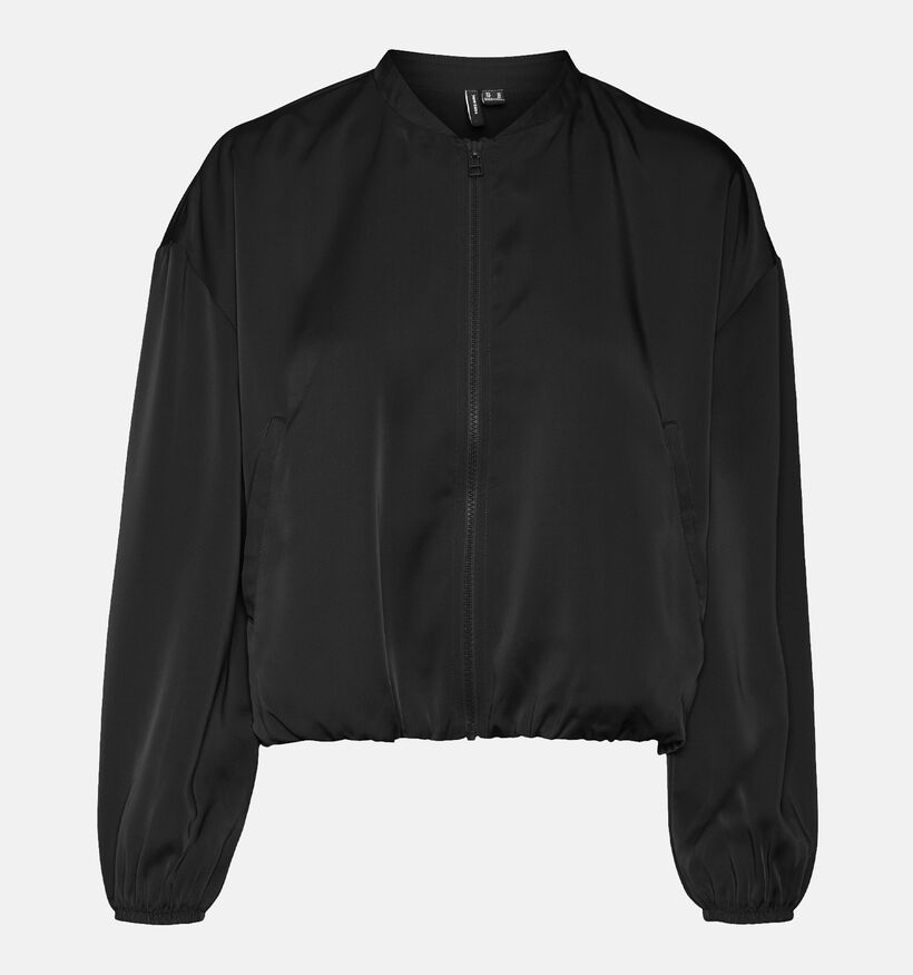 Vero Moda Lola Veste bomber en Noir pour femmes (352129)