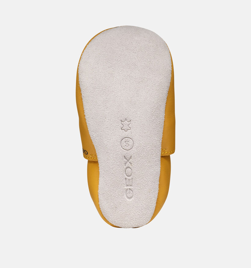 Geox Gloviedoo Chaussons pour bébé en Jaune pour garçons (356344)