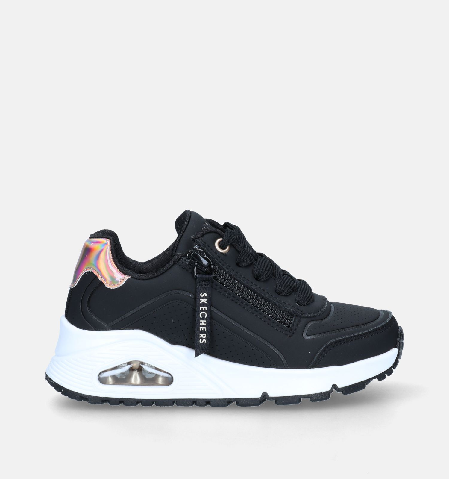 Skechers Uno Zwarte Sneakers Meisjes Sneakers Online op TORFS.BE