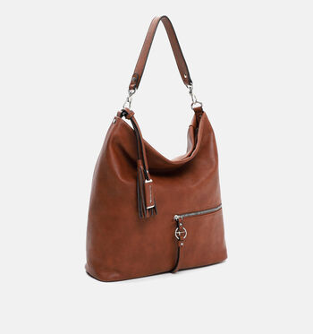 Tamaris Schoudertassen Zwart/Cognac/Taupe/Groen