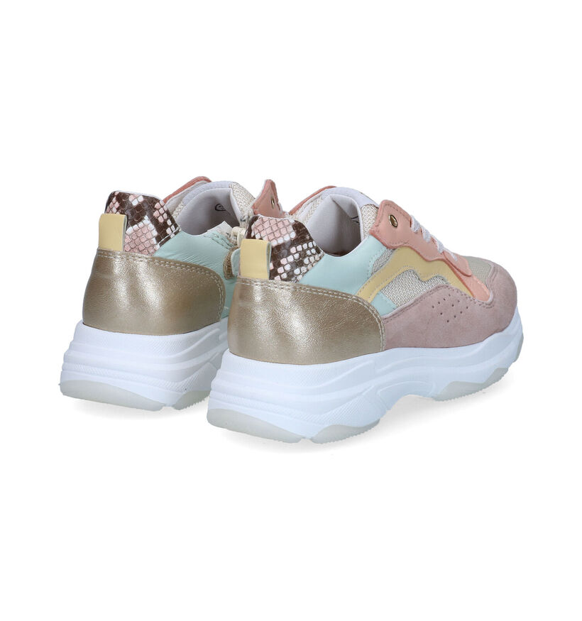 Little David Nina Baskets en Beige pour filles (309467) - pour semelles orthopédiques