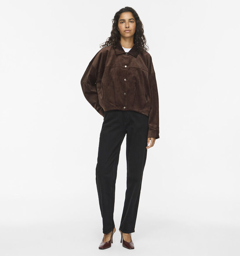 Vila Courdie Donkerbruine Korte Jas voor dames (379764)