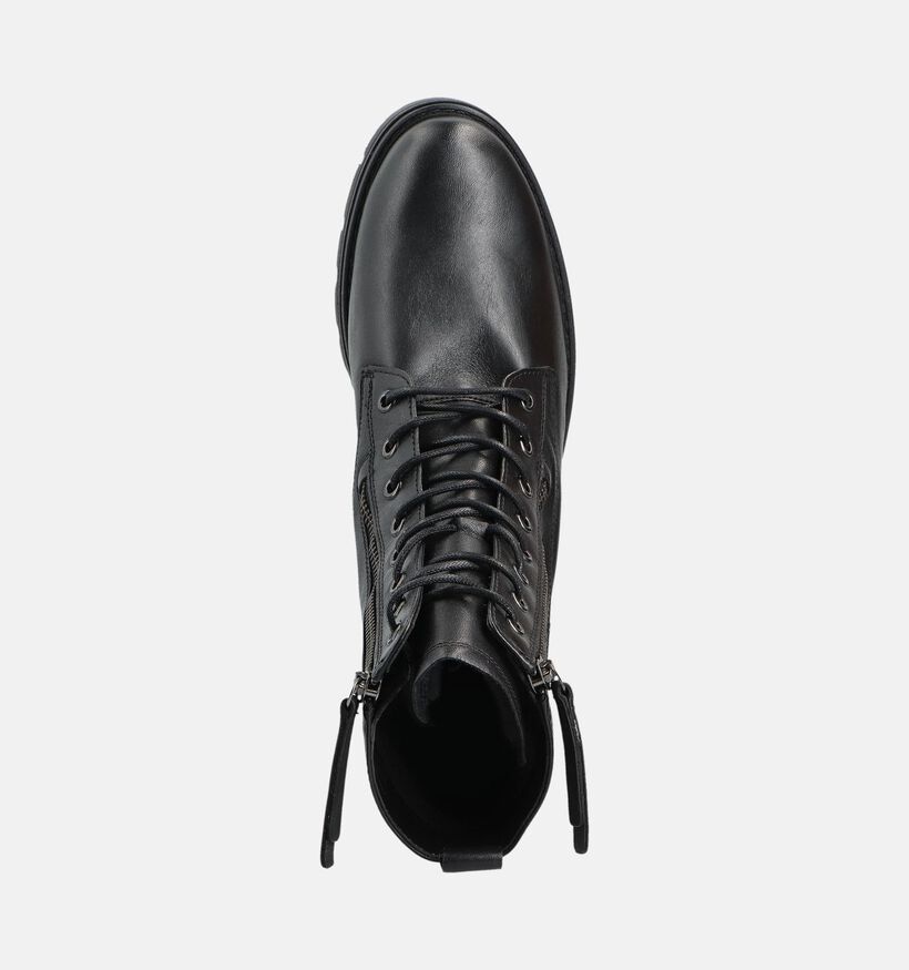 Gabor Boots à lacets en Noir pour femmes (363407) - pour semelles orthopédiques