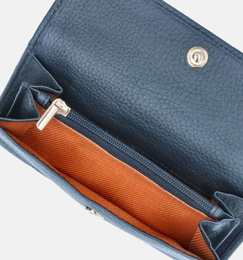 Crinkles Porte-monnaie en Bleu fonc&eacute; pour femmes (375955)