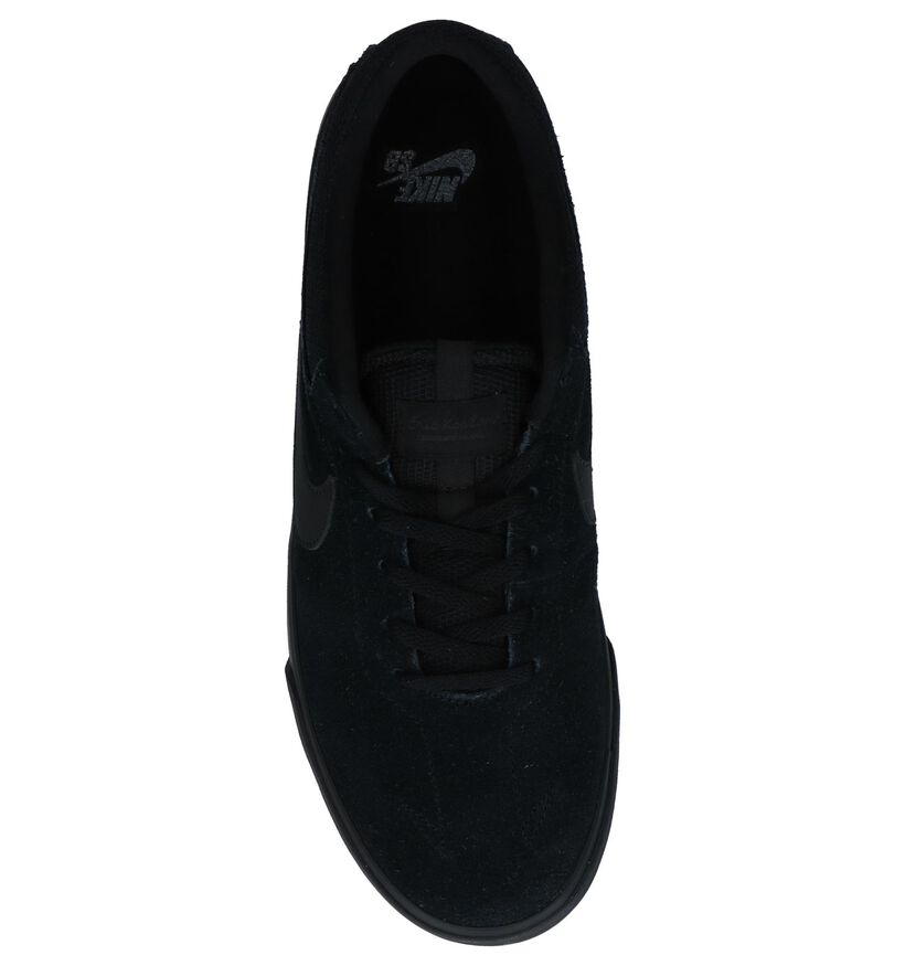 Nike SB Koston Zwarte Skateschoenen in daim (233442)