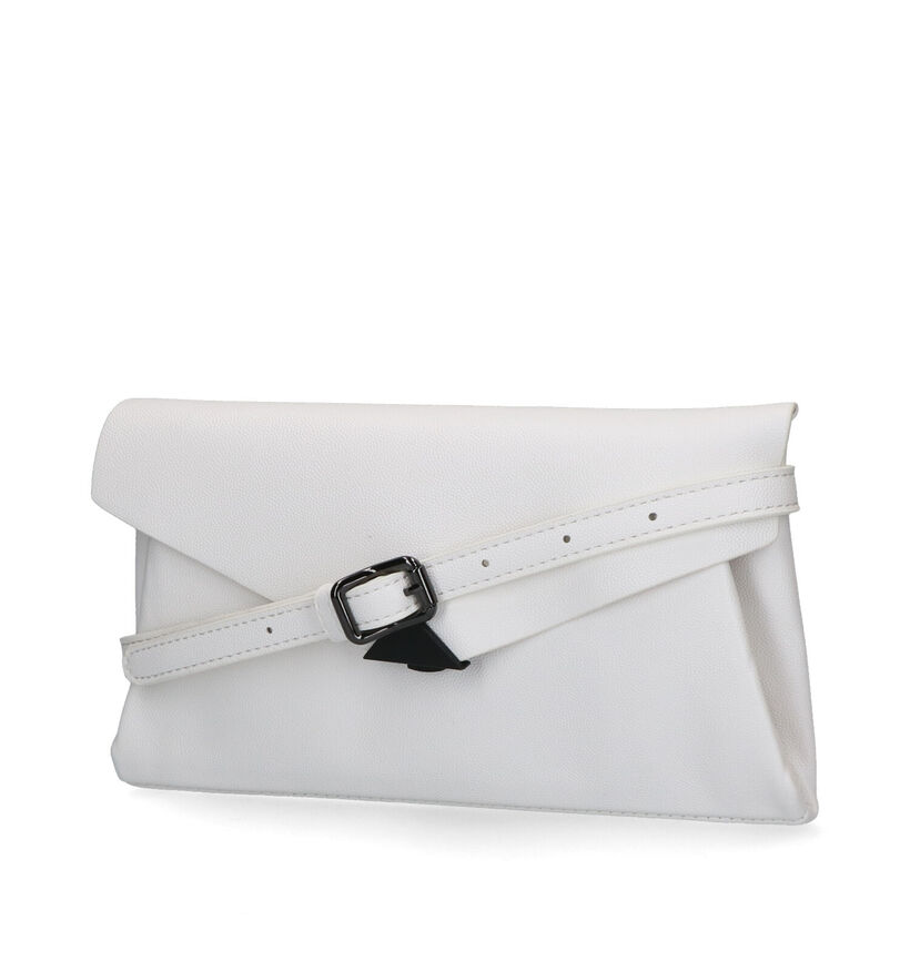 Pepe Moll Witte Clutch in kunstleer (310898)