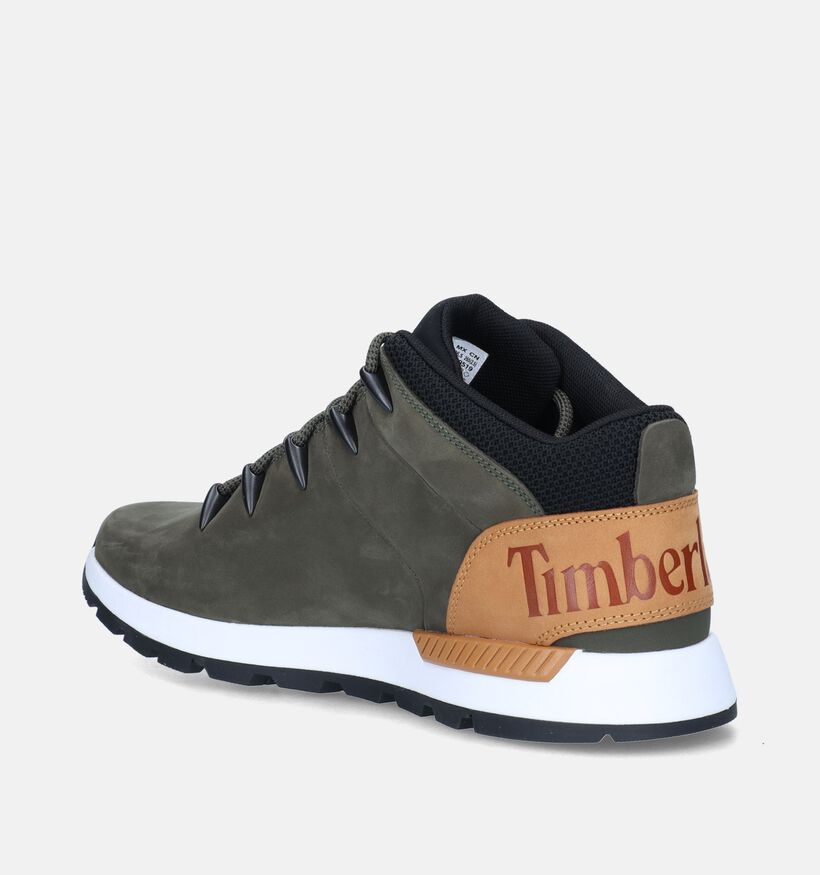 Timberland Sprint Trekker Mid Kaki Bottines voor heren (344950) - geschikt voor steunzolen