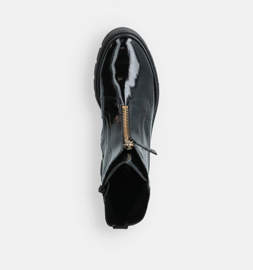 Gabor Bottines motardes en Noir pour femmes (363109) - pour semelles orthopédiques