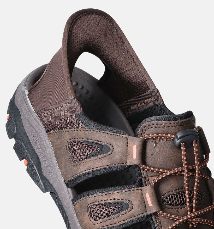Skechers Slip-ins Relaxed Fit Tresmen Bruine Sandalen voor heren (354587)