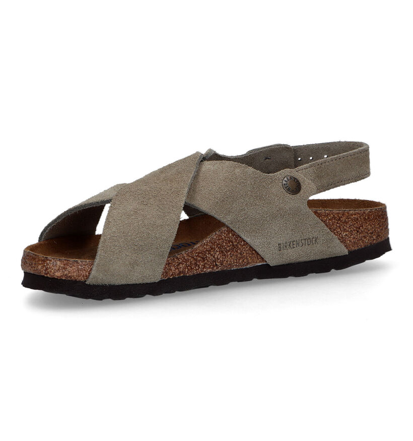 Birkenstock Tulum Sandales en Taupe pour femmes (322770)