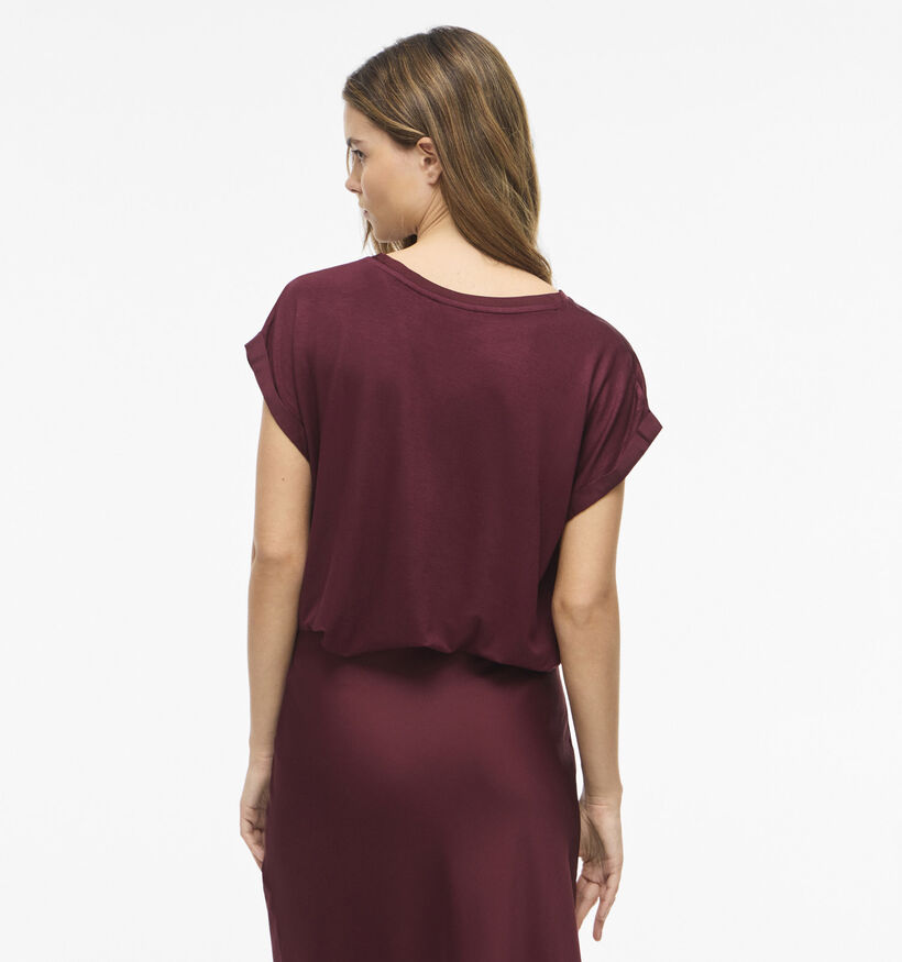Vila Ellette Bordeaux Blouse voor dames (378452)