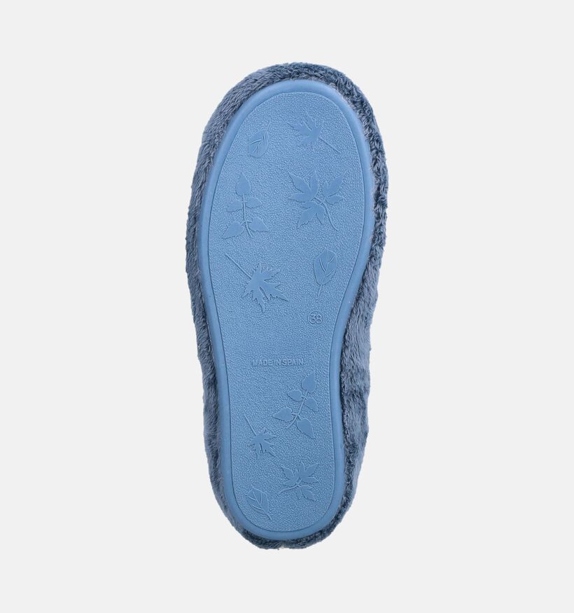 River Woods Bieneke Blauwe Open Pantoffels voor dames (381125) - geschikt voor steunzolen