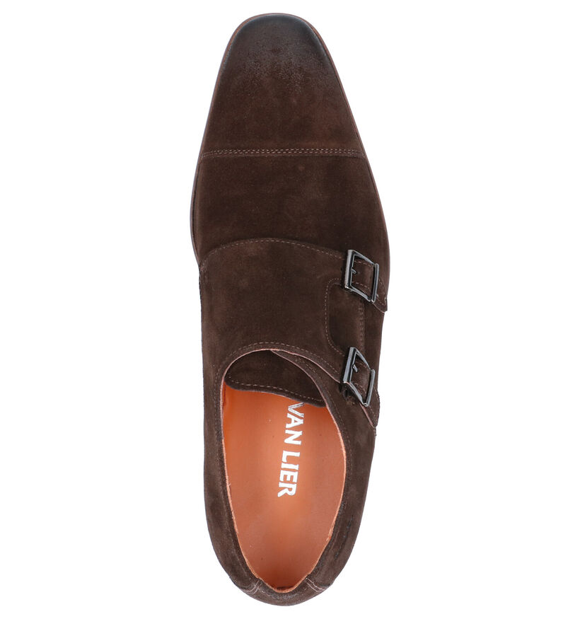 Van Lier Chaussures habillées en Marron en daim (272954)
