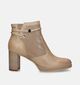 NeroGiardini Bottines à talons en Taupe pour femmes (337153)