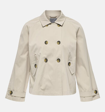 Manteau court beige