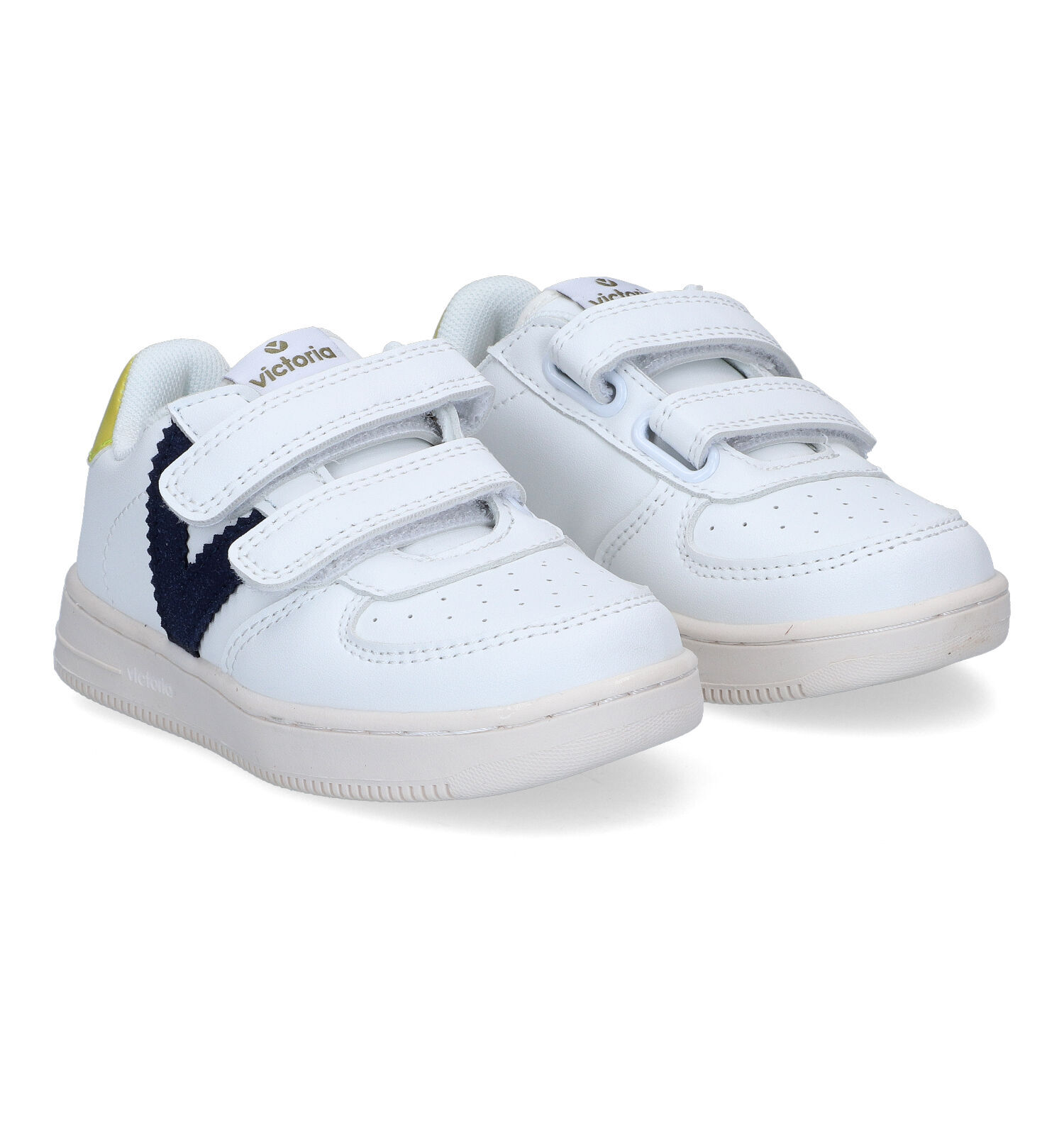 Velcroschoenen wit