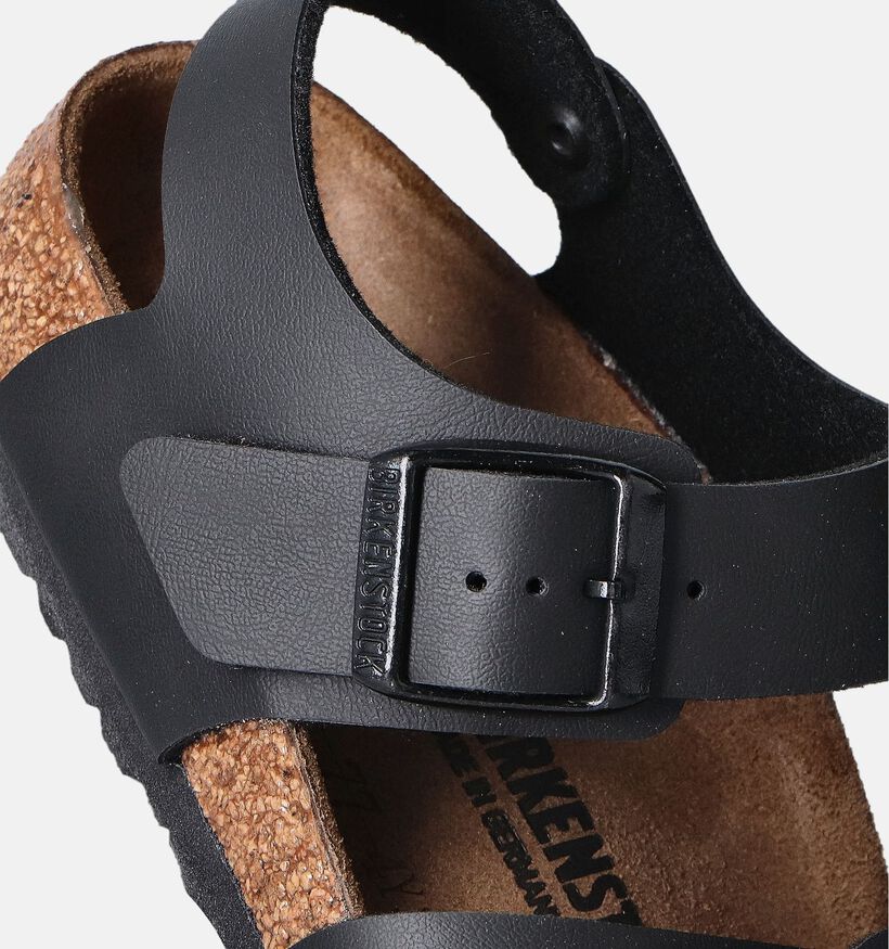 Birkenstock New York Zwarte Sandalen voor jongens, meisjes (352397)