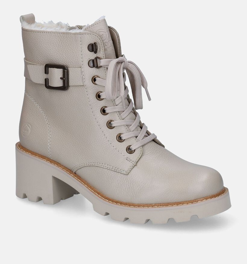 Remonte Ecru Boots voor dames (315729) - geschikt voor steunzolen