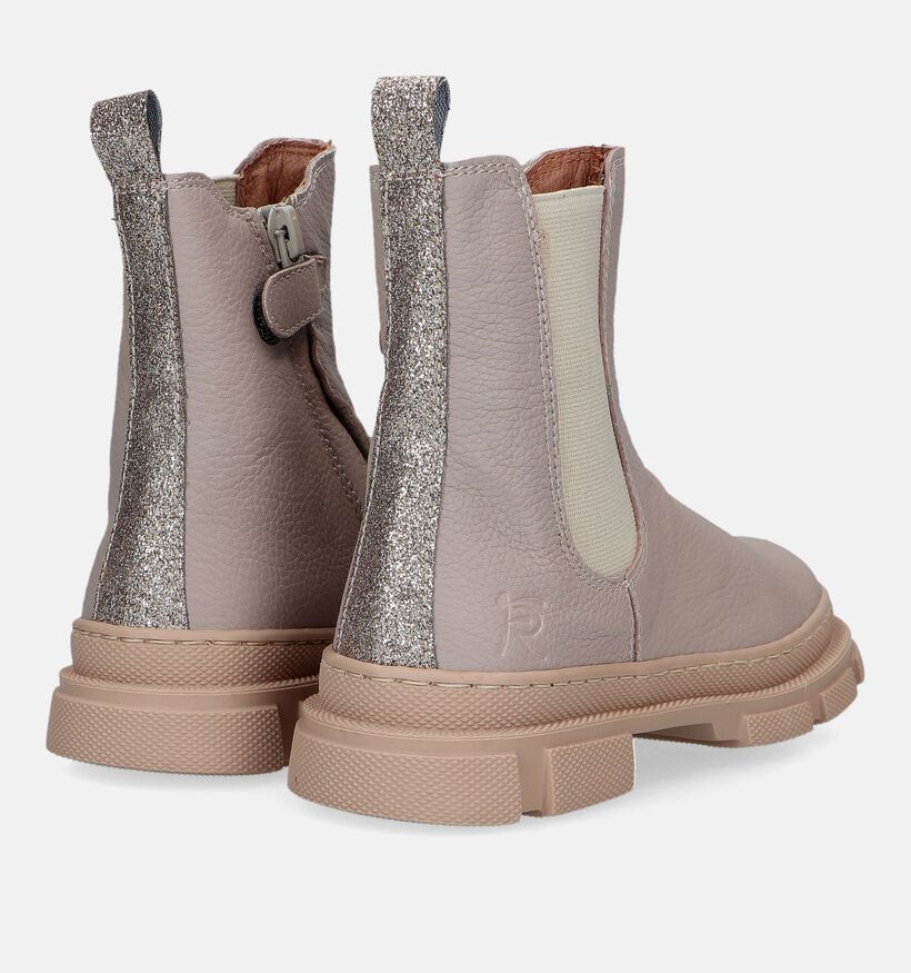 FR by Romagnoli Beige Chelsea boots voor meisjes (330308)