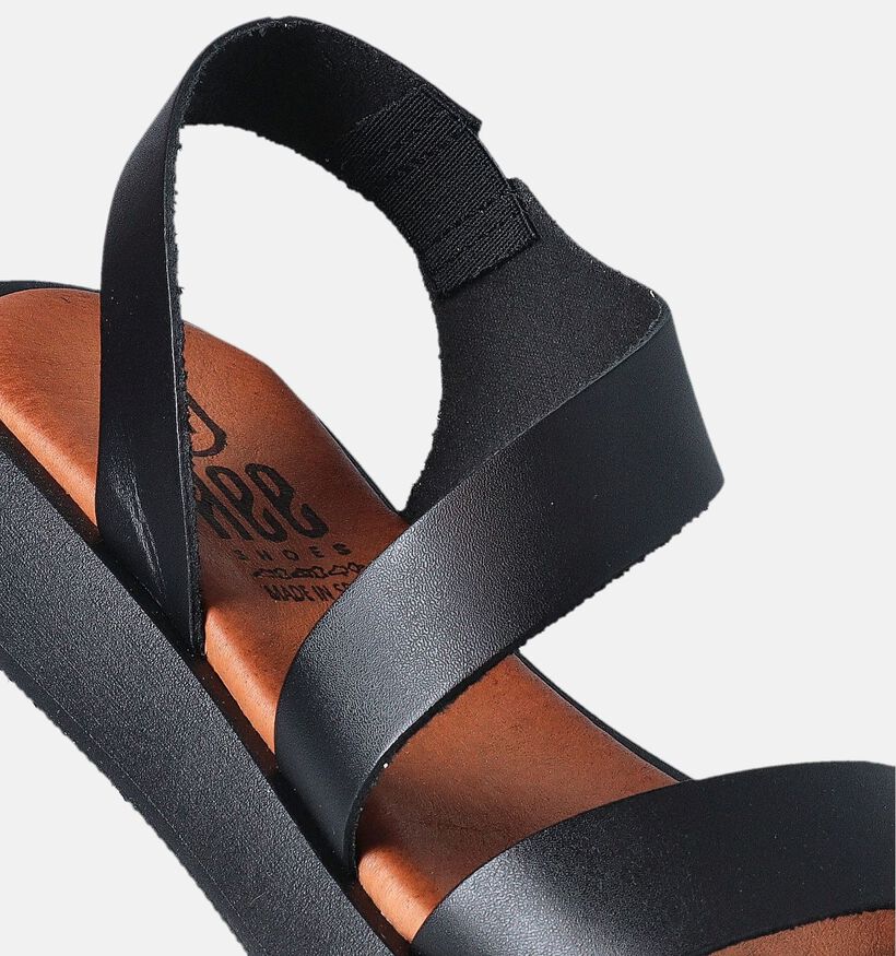 Hee Zwarte Sandalen voor dames (353619)