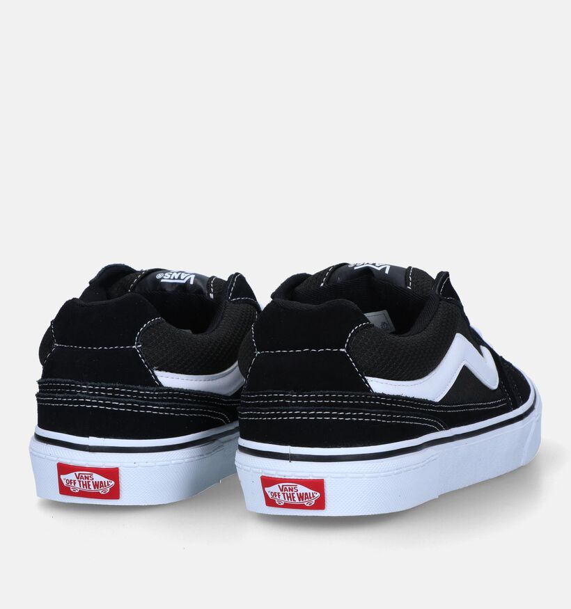 Vans Caldrone Baskets de skate en Noir pour hommes (328145)