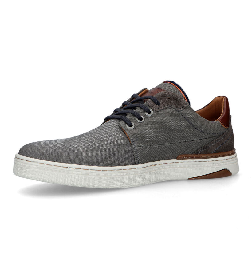 Bullboxer Chaussures à lacets en Noir pour hommes (321348) - pour semelles orthopédiques