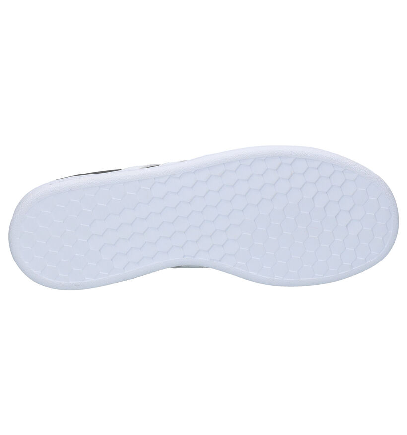 adidas Grand Court K Baskets en Blanc pour garçons (307966) - pour semelles orthopédiques