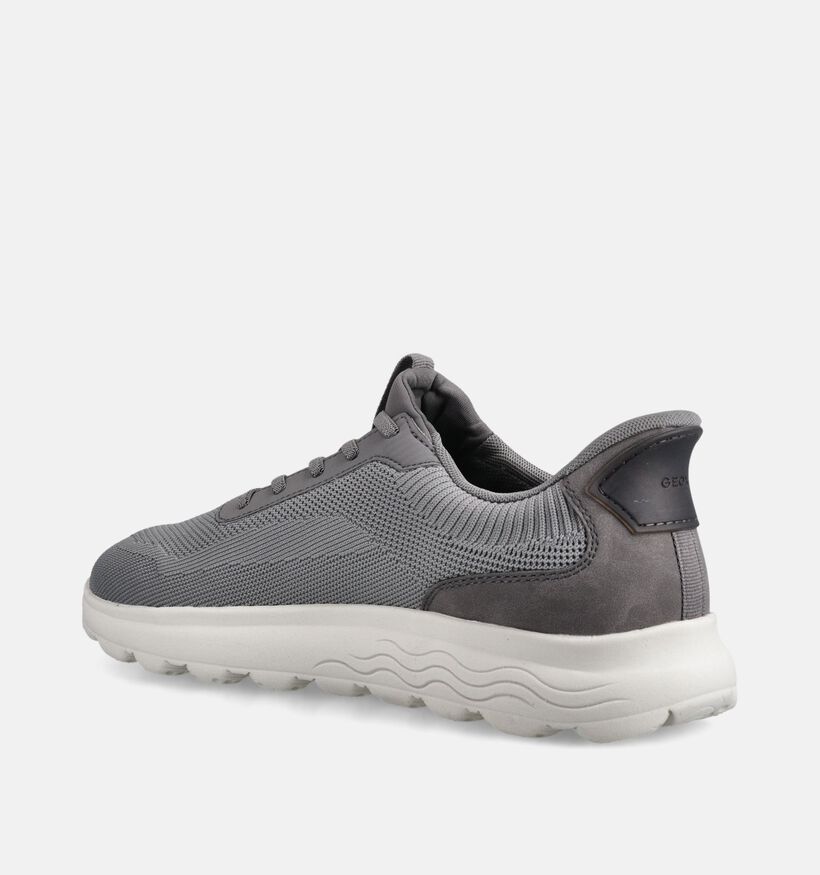 Geox Spherica Plus Slip-ons en Gris pour hommes (367988) - pour semelles orthop&eacute;diques