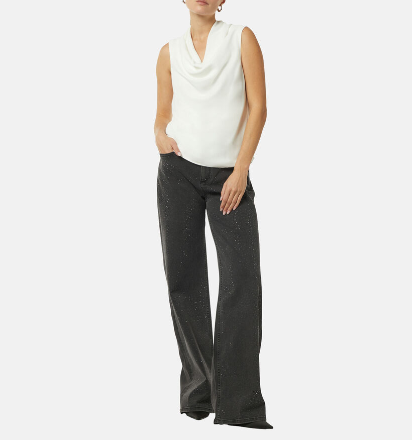 comma Blouse en Blanc pour femmes (354767)