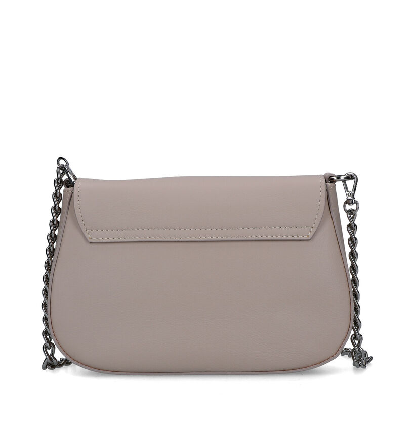 NeroGiardini Beige Crossbody Tas in leer (325387)