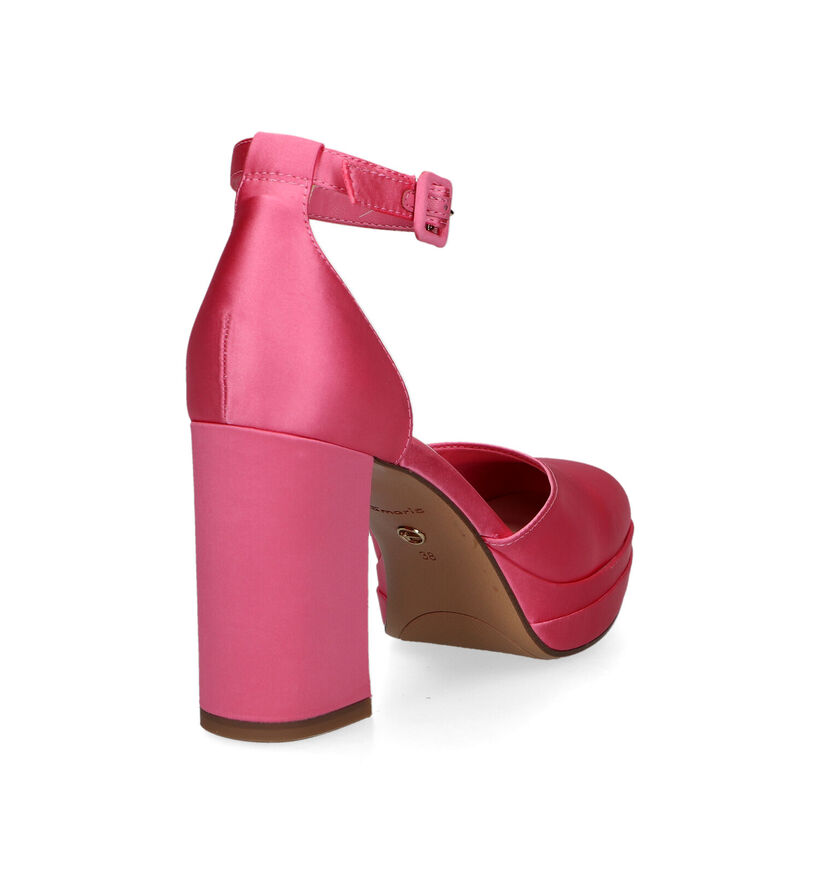 Tamaris Roze Platform Pumps met Riempje voor dames (320555)