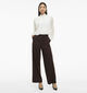 Vila Varone Donkerbruine Geklede Broek voor dames (378474)